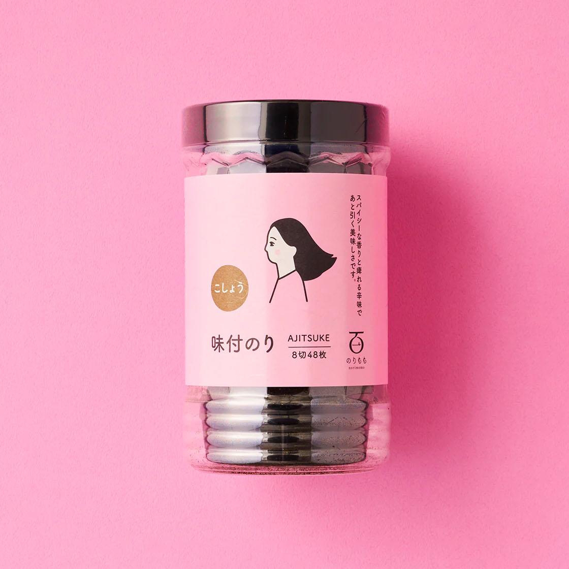 百海苔 即食胡椒味烤紫菜 (8切 48片)